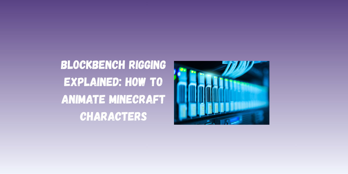 Blockbench Rigging Explained: How To Animate Minecraft Characters