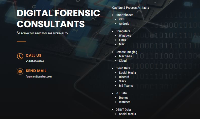 The Dynamic Duo: How OSINT and DFIR Revolutionize Cybersecurity Investigations – Paraben Corporation