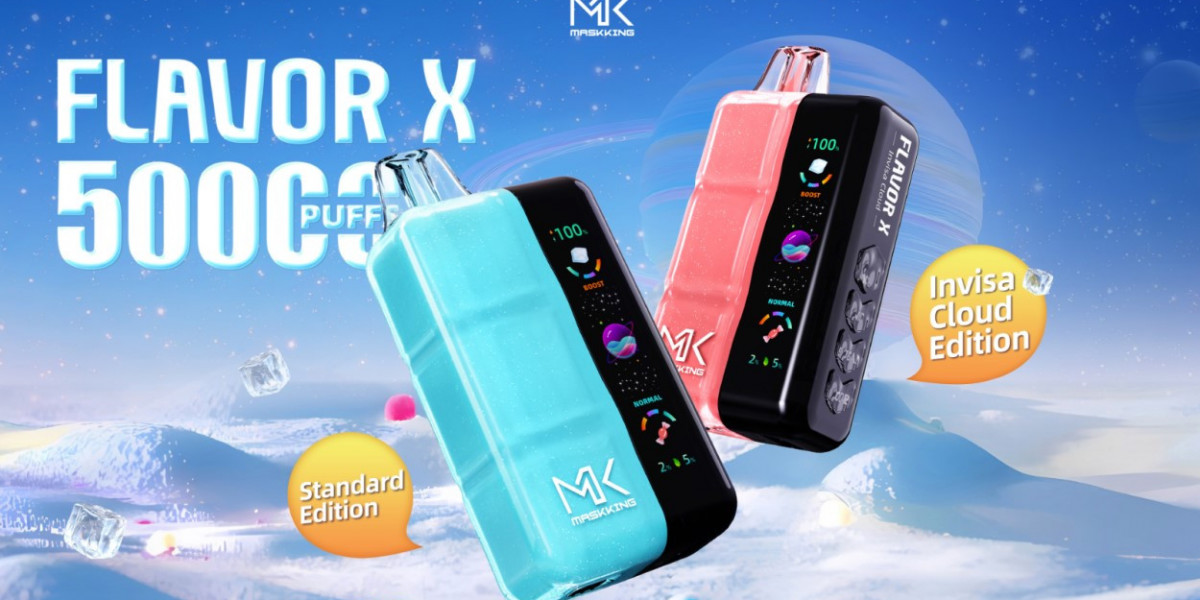 50,000 Puffs in Maskking Flavor X: Redefining Large Capacity Vapes