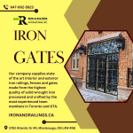 Metal iron railings Toronto Profile Picture