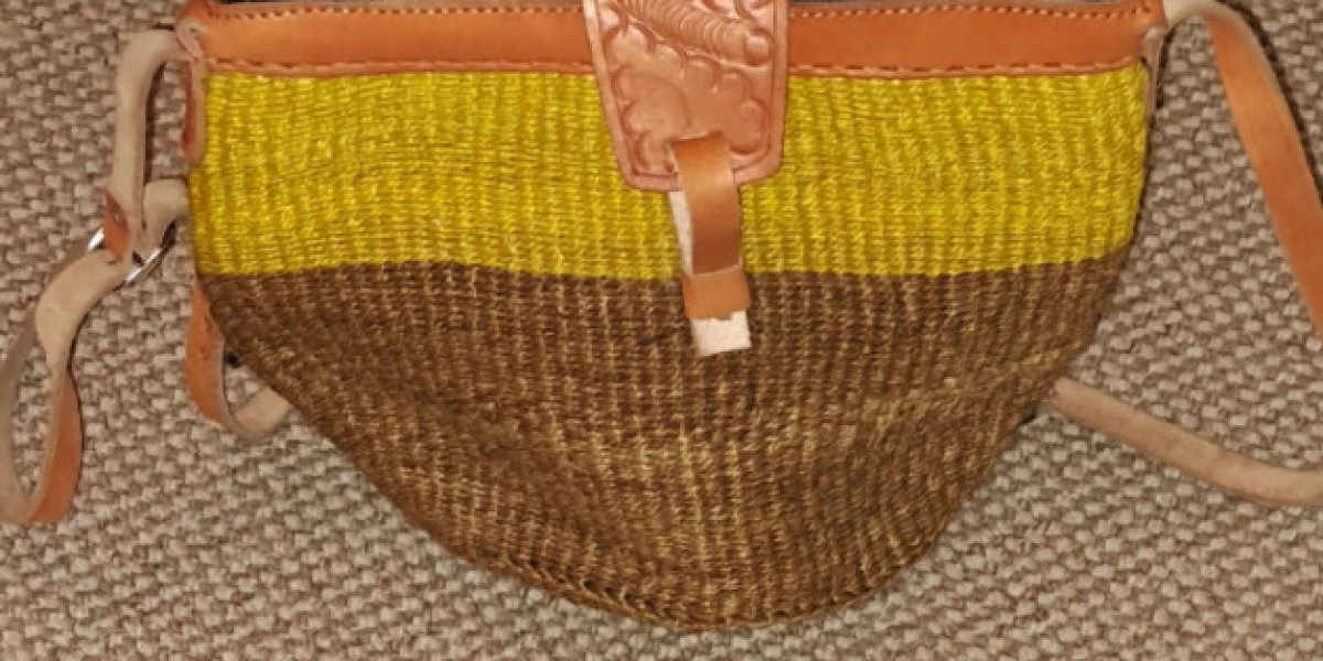 Proper care helps extend the life of a woven sisal bag