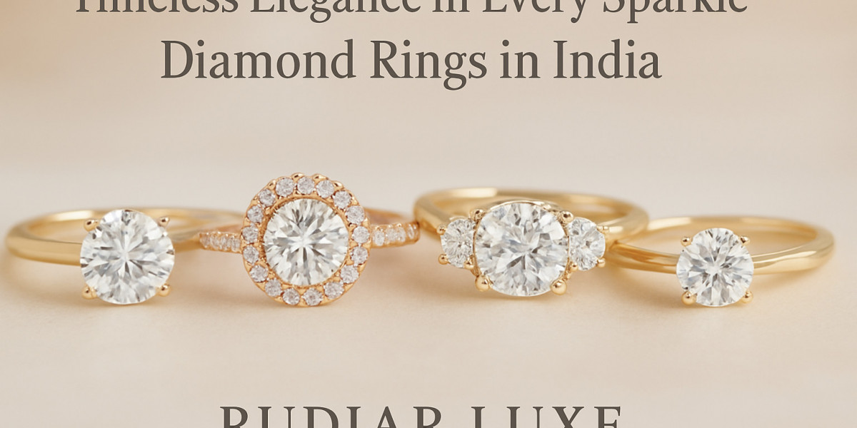 Timeless Elegance in Every Sparkle: Diamond Rings in India by Rudiar Luxe