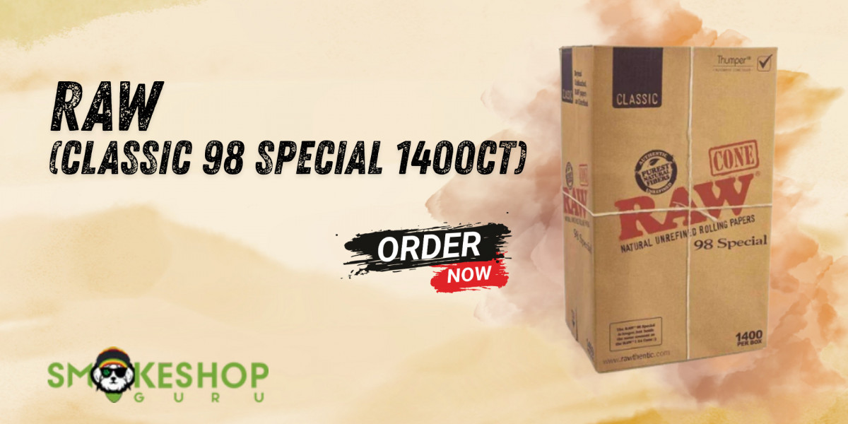 RAW Classic 98 Special 1400ct – Bulk Cones for Rolling Enthusiasts