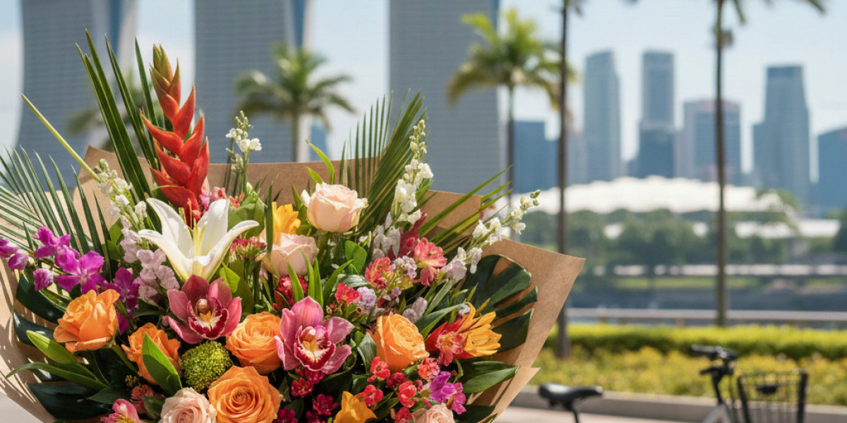 flower bouquet free delivery in Singapore | flower of the day