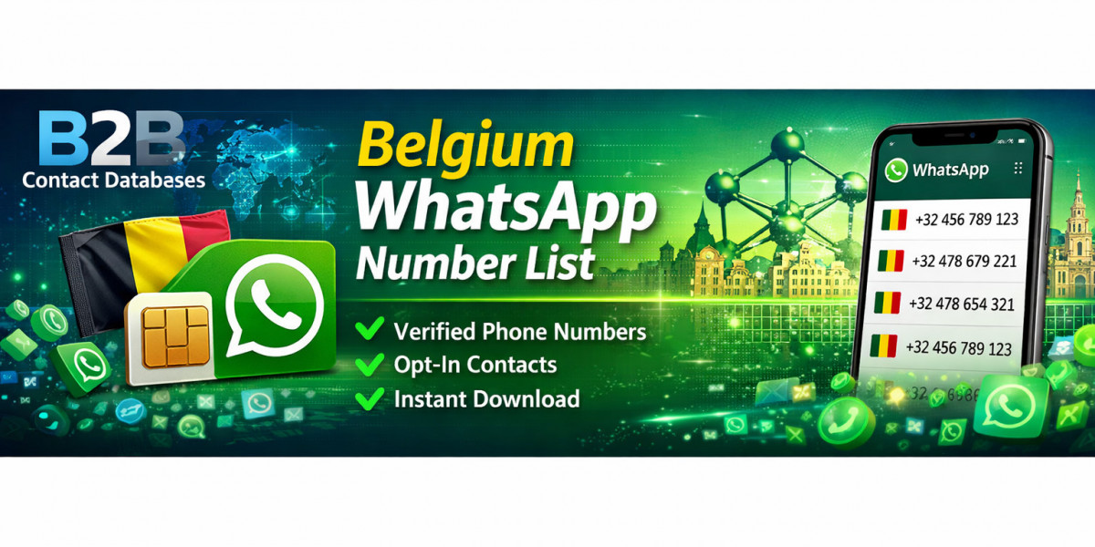 How does Belgium WhatsApp Number List help targeted marketing?