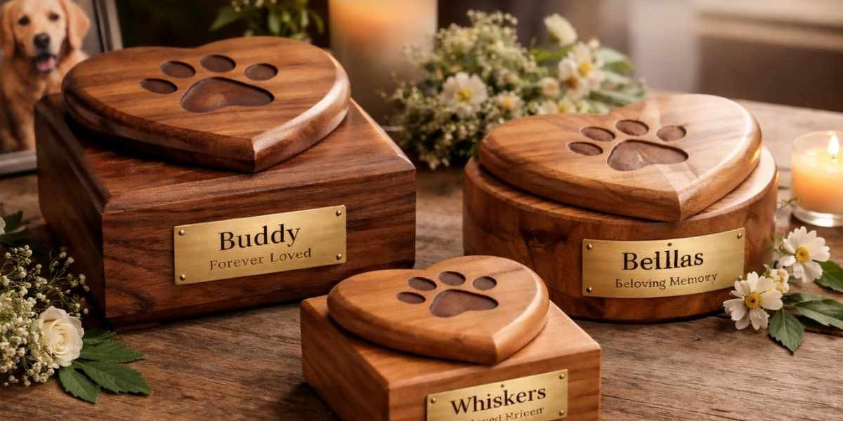 handmade wooden pet urns: a heartfelt way to honor your beloved pet