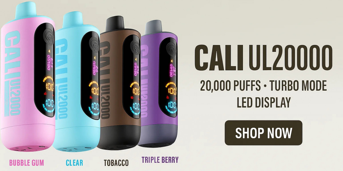 Why the Cali UL20000 is Redefining High-Performance Disposable Vaping