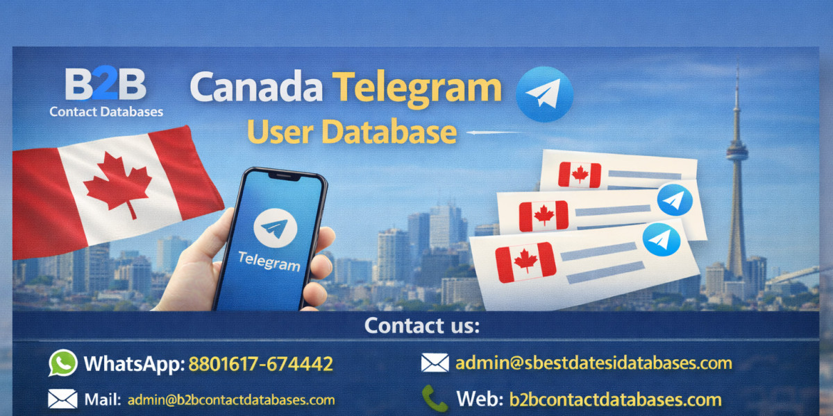 Unlock Business Growth with Canada Telegram User Database | B2B Contact Databases