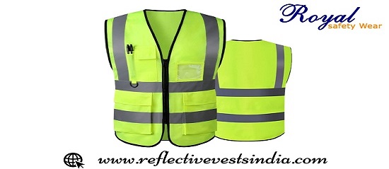 Reflective Safety Vests Jackets - High Visibility Gear India