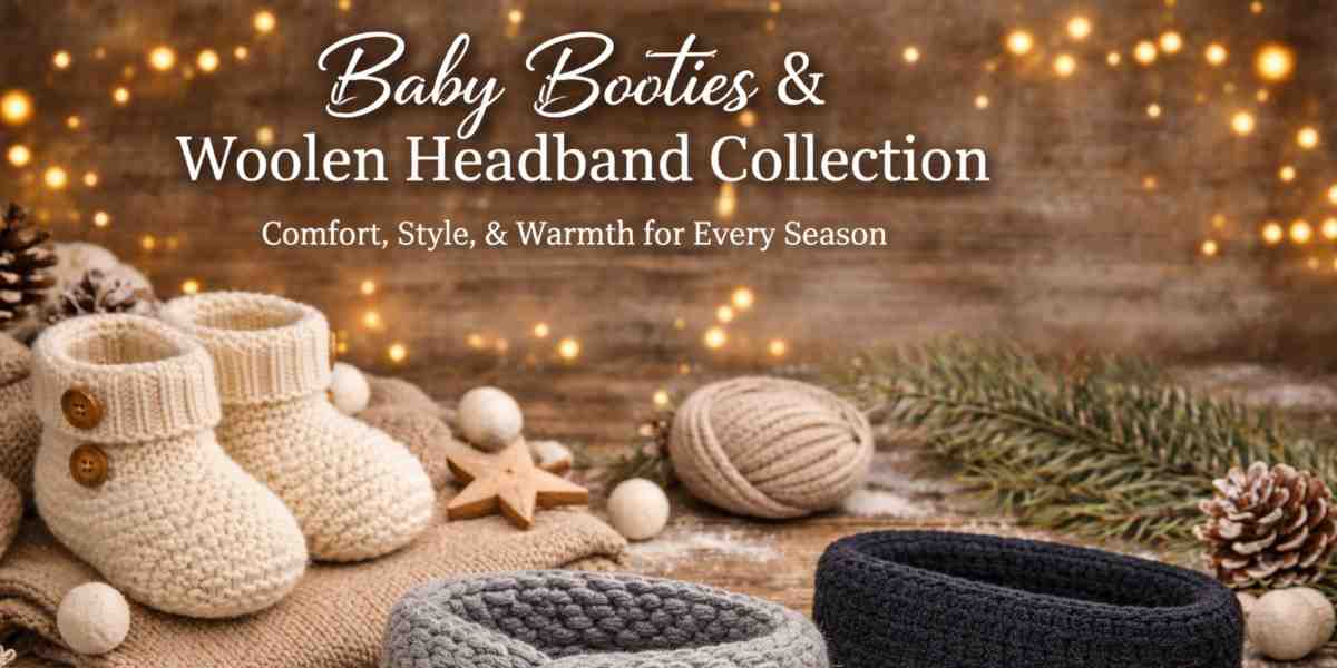 Baby Booties & Woolen Headbands for Men & Women | Graminarts