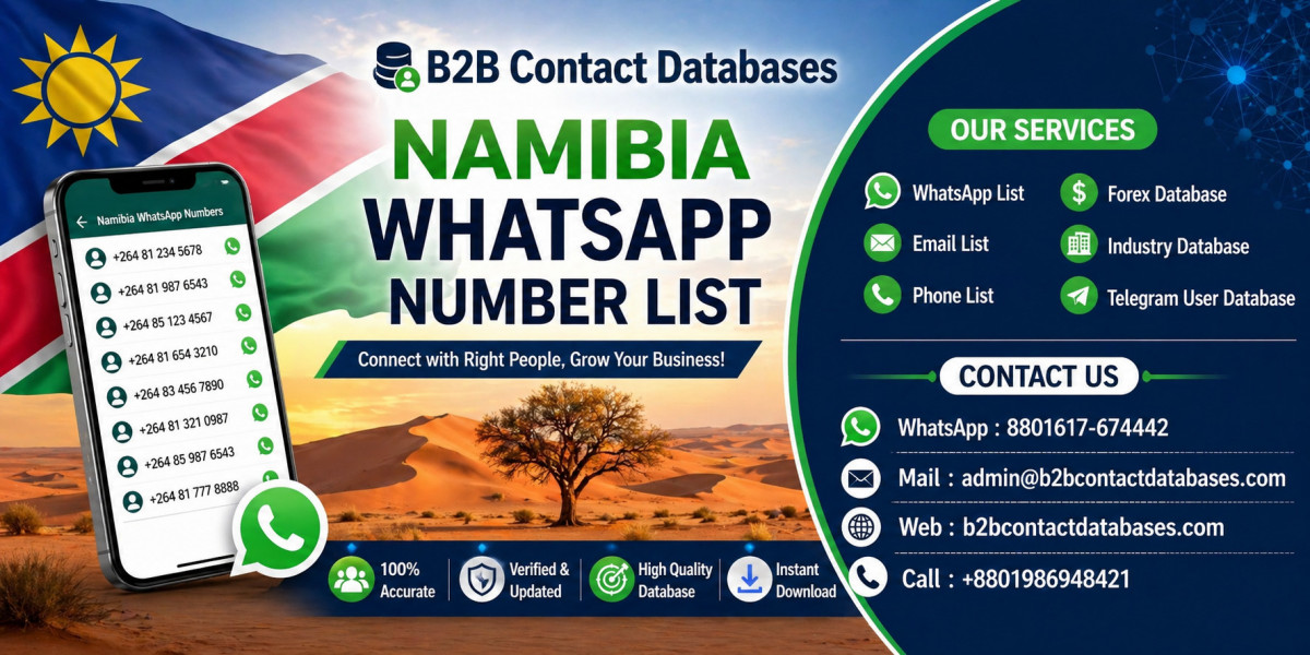 Namibia WhatsApp Number List – Power Your Marketing with Smart Data