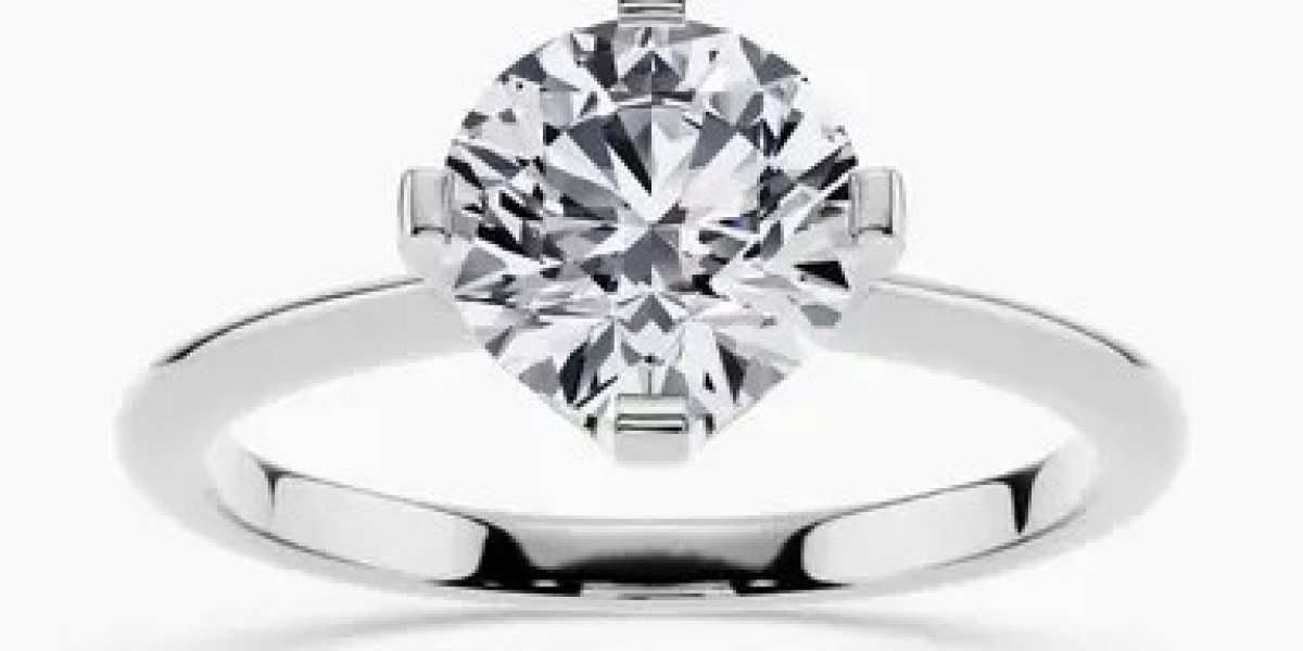 Solitaire Engagement Ring by Michael Trio – Timeless Elegance