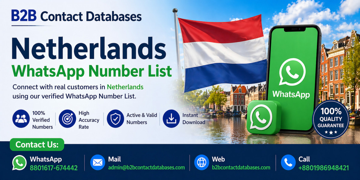 Expand Your B2B Reach with a Premium Netherlands WhatsApp Number List