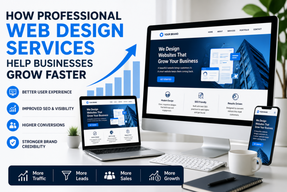 How Web Design Services Help Businesses Grow
