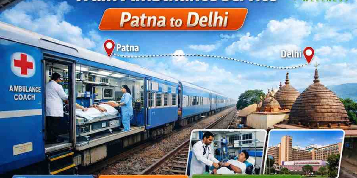 Train Ambulance Service in Patna to Delhi – Safe ICU Patient Transfer by Save Life Wellness