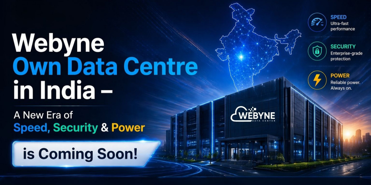 Webyne Own Data Centre in India — A New Era of Speed, Security & Power is Coming Soon!