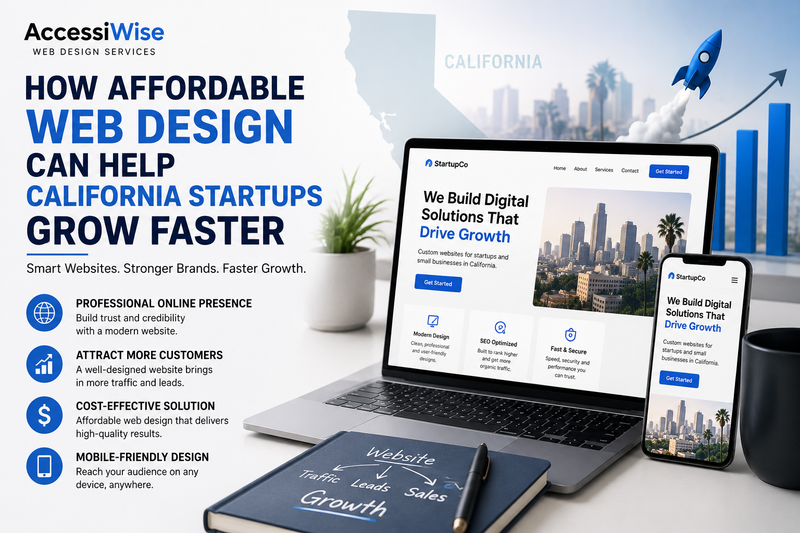 How Affordable Web Design Can Help California Startups Grow Faster -...