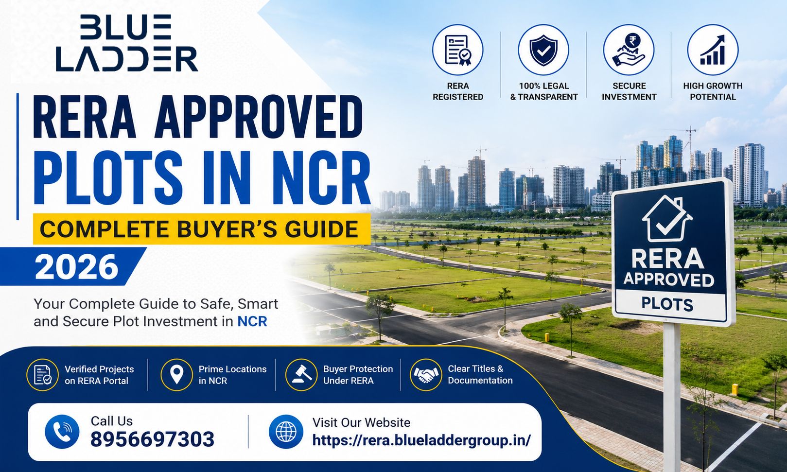 RERA Approved Plots in NCR - Plot Investment Delhi NCR