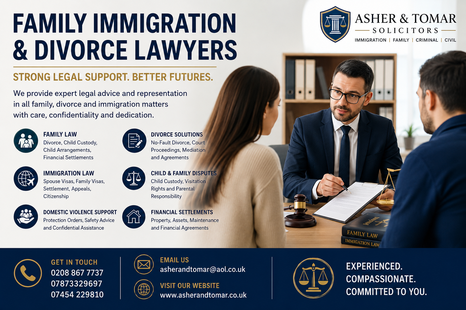 Family Immigration and Divorce Lawyers UK | Expert Legal Support for Families - Call 0208 867 7737