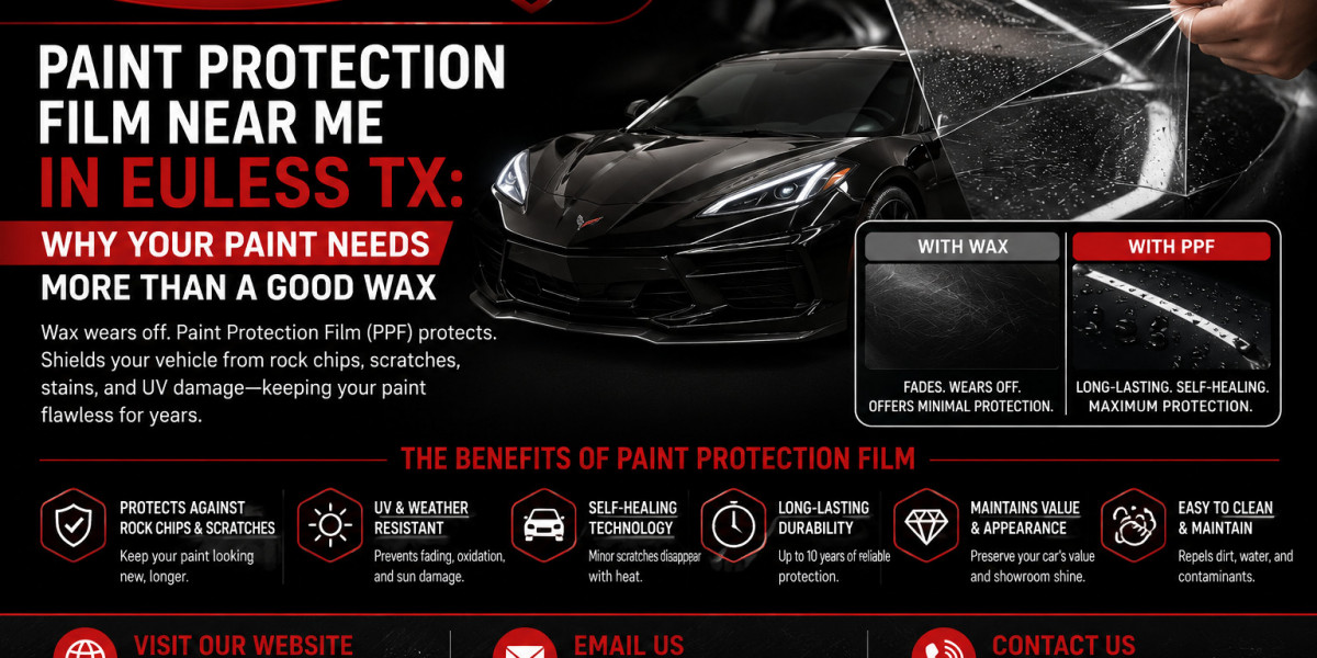 Paint Protection Film Near Me in Euless TX: Why Your Paint Needs More Than a Good Wax
