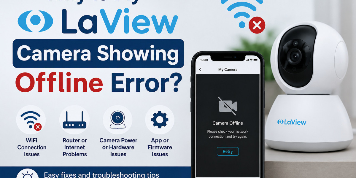 Why Is My LaView Camera Showing Offline Error?