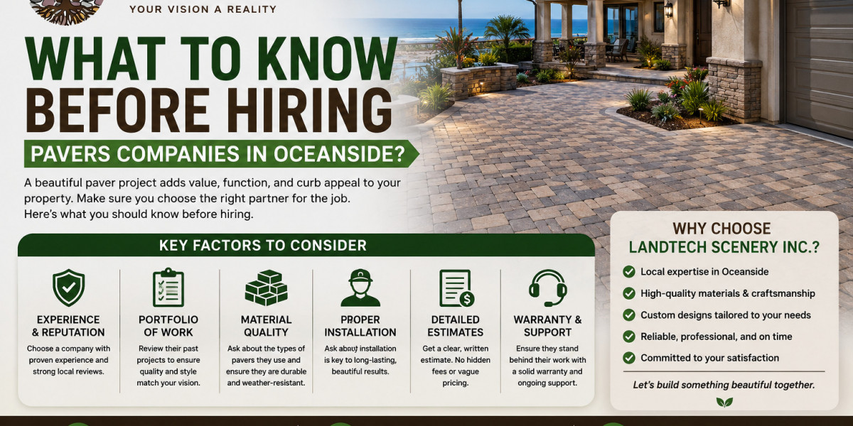 What to Know Before Hiring Pavers Companies in Oceanside?