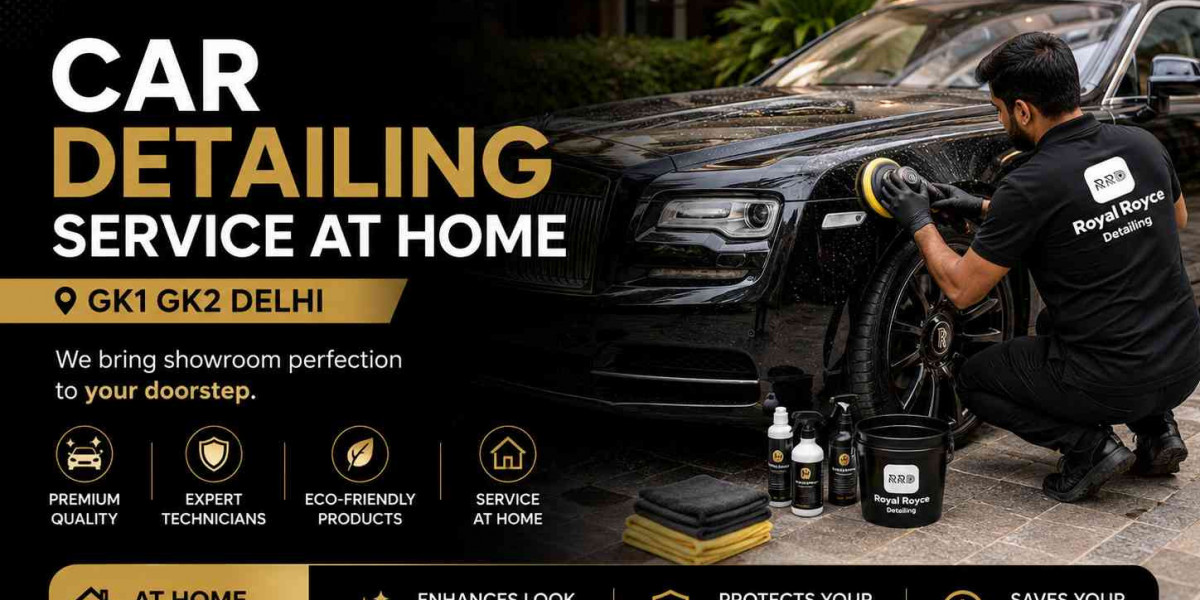 Car Detailing Service at Home GK1 GK2 Delhi: The Smart Way to Keep Your Car Looking New