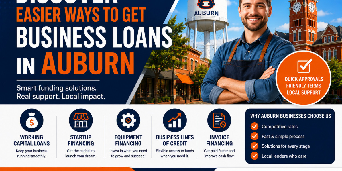 Discover Easier Ways to Get Business Loans in Auburn