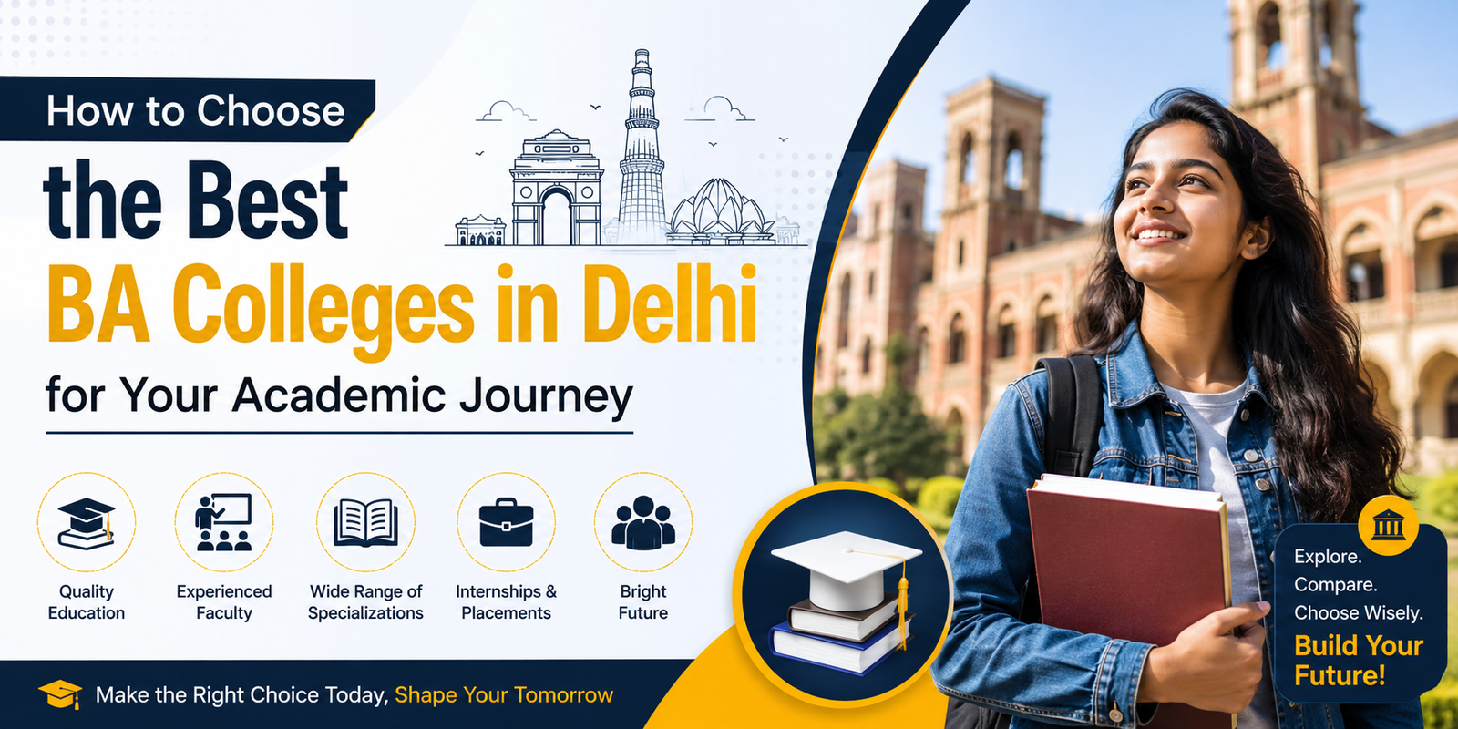 How to Choose the Best BA Colleges in Delhi