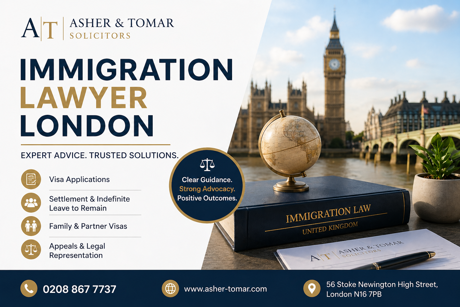 Immigration Lawyer London | Expert Legal Help – Asher & Tomar -Call 0208 867 7737