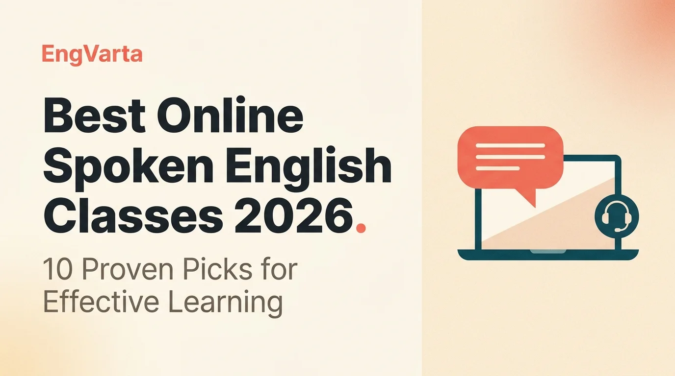 Best Online Spoken English Classes 2026: 10 Proven Picks