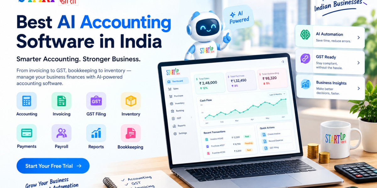 Best AI Accounting Software in India for Businesses | StartupKhata